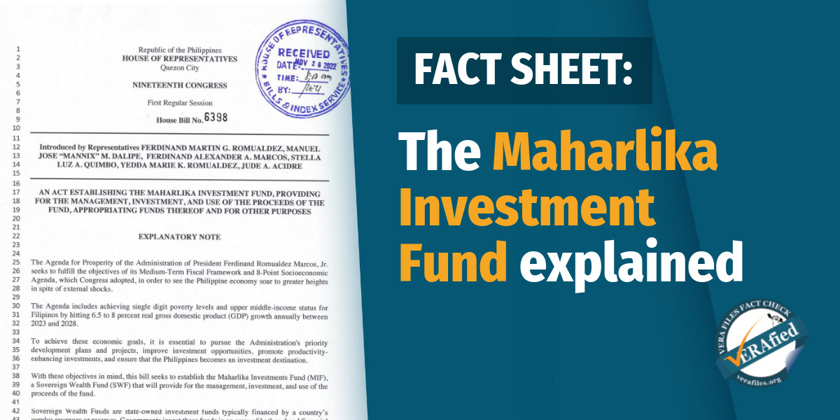 essay about maharlika investment fund
