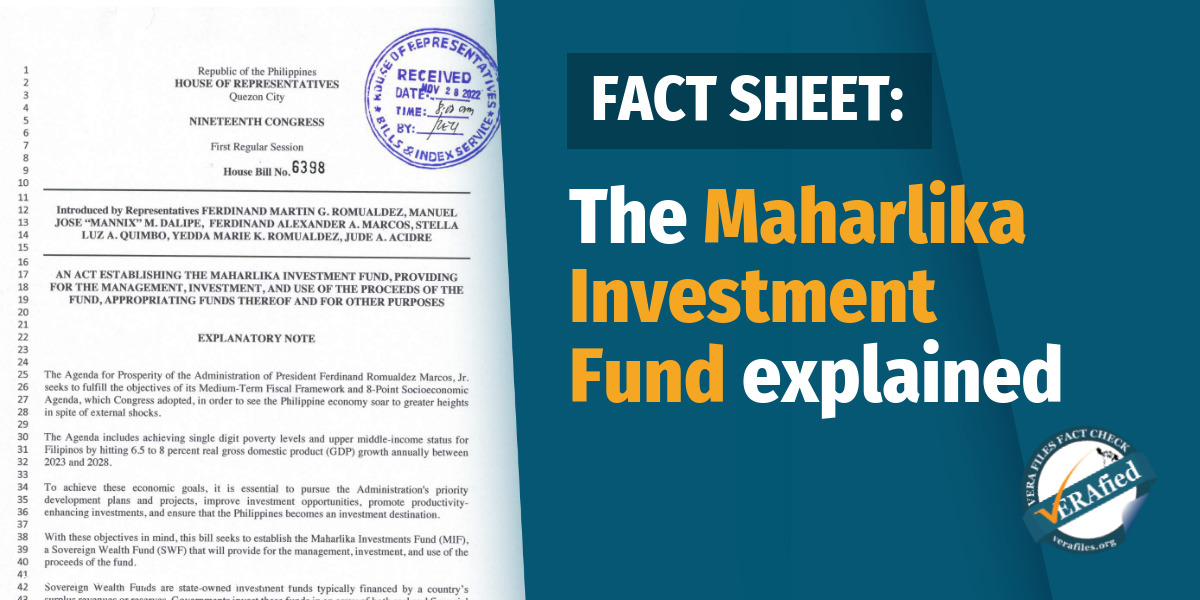 FACT SHEET The Maharlika Investment Fund Explained 