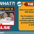 013023 FALSE GMA Network closure