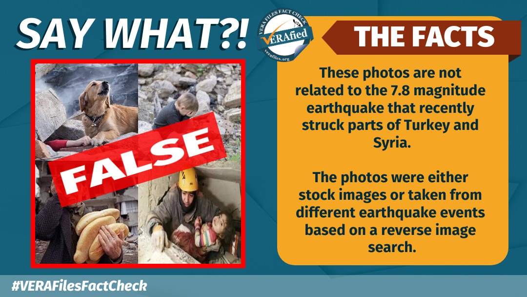 These photos are not related to the 7.8 magnitude earthquake that recently struck parts of Turkey and Syria. The photos were either stock images or taken from different earthquake events based on a reverse image search.