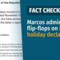 Marcos admin flip-flops on Feb. 24-25 holiday declaration
