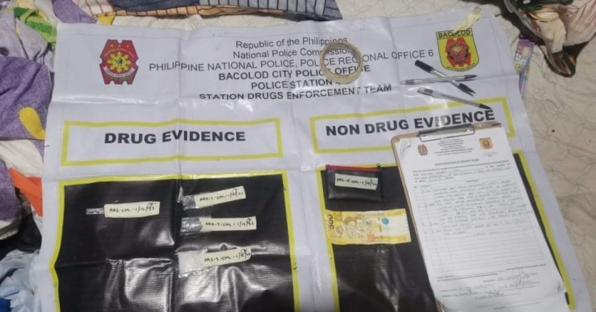 PNA photo: Bacolod Dec 1 drug bust