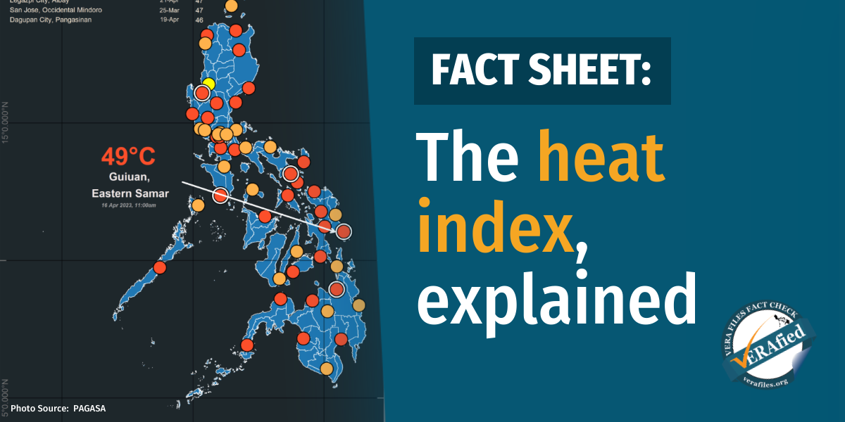 VERA FILES FACT SHEET: The heat index, explained