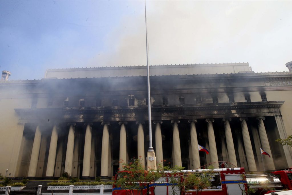 052223 Post Office Fire 1/12. Photos by Bullit Marquez.
