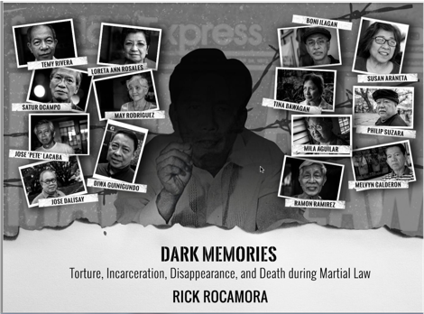 Dark Memories ni Rick Rocamora. Image courtesy of Ateneo Art Gallery