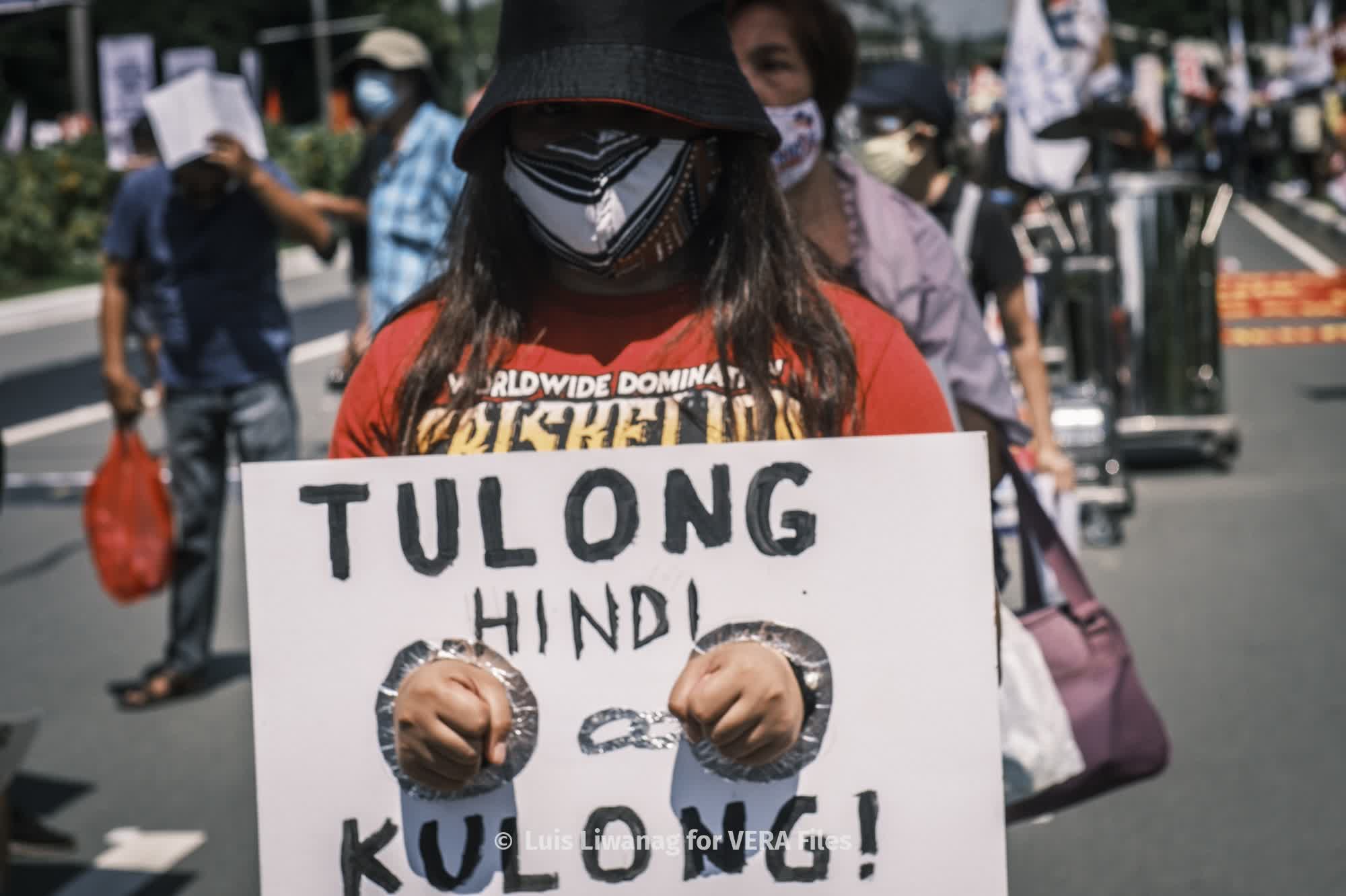 Despite ban, voices of dissent ring loud and clear SONA 2020 4/19  Photos by Luis Liwanag