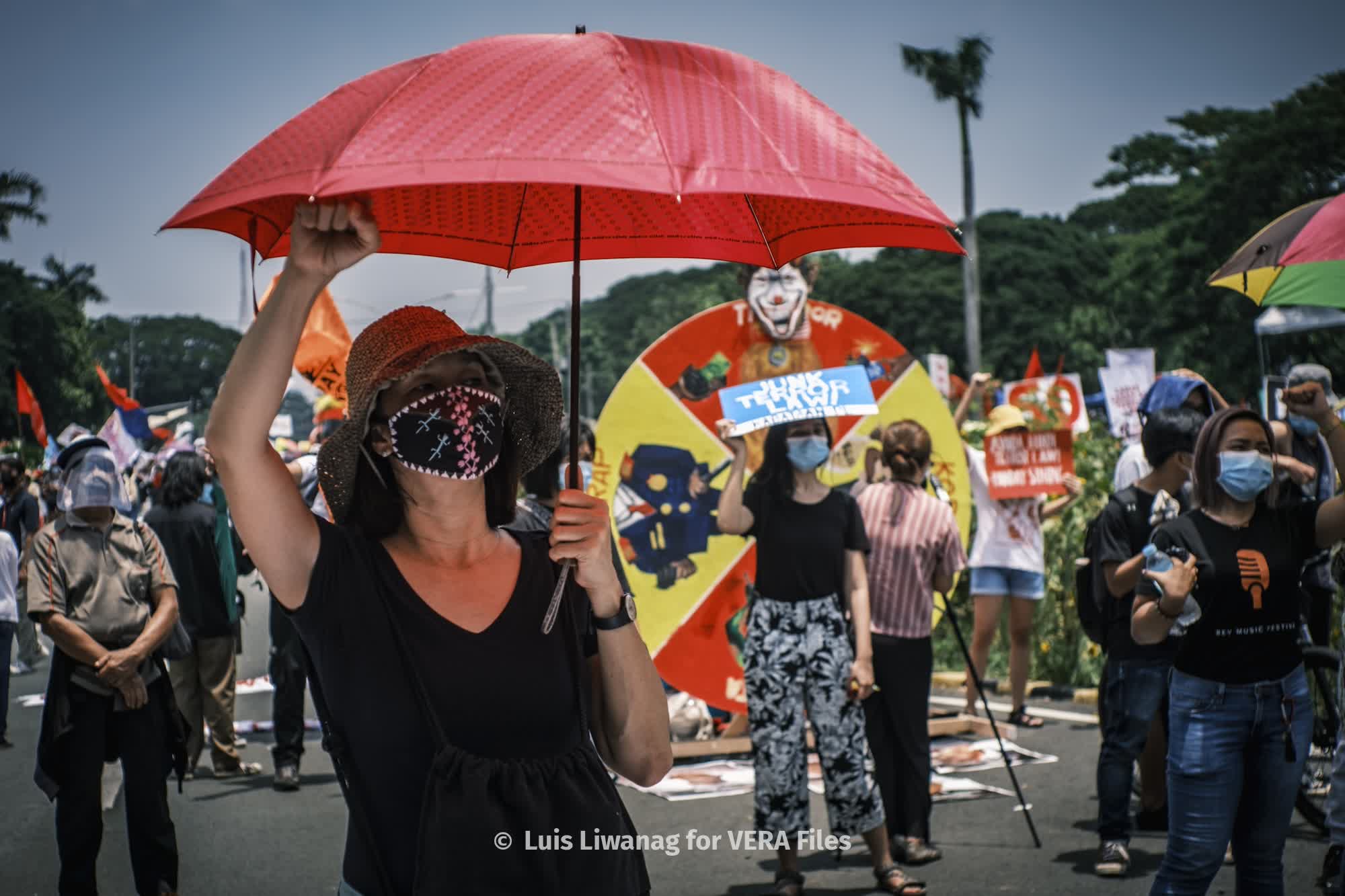 Despite ban, voices of dissent ring loud and clear SONA 2020 15/19  Photos by Luis Liwanag
