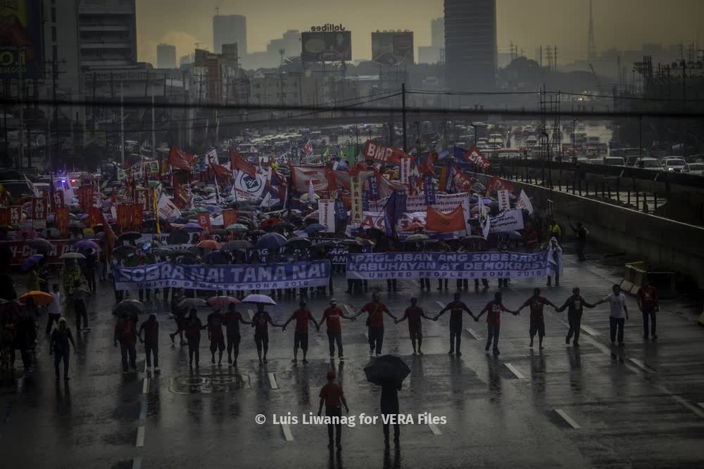 Impassioned protests counter Duterte’s SONA 1/12 Photos by Luis Liwanag