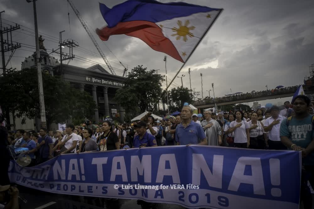Impassioned protests counter Duterte’s SONA 6/12 Photos by Luis Liwanag