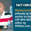 VERAFIED: SMNI anchor makes BASELESS claims that PhilStar.com editor, NUJP were part of CPP-NPA-NDF