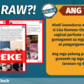 ANO RAW: HINDI nag-eendorso si Doc Liza Ong ng pabango sa ari ng babae