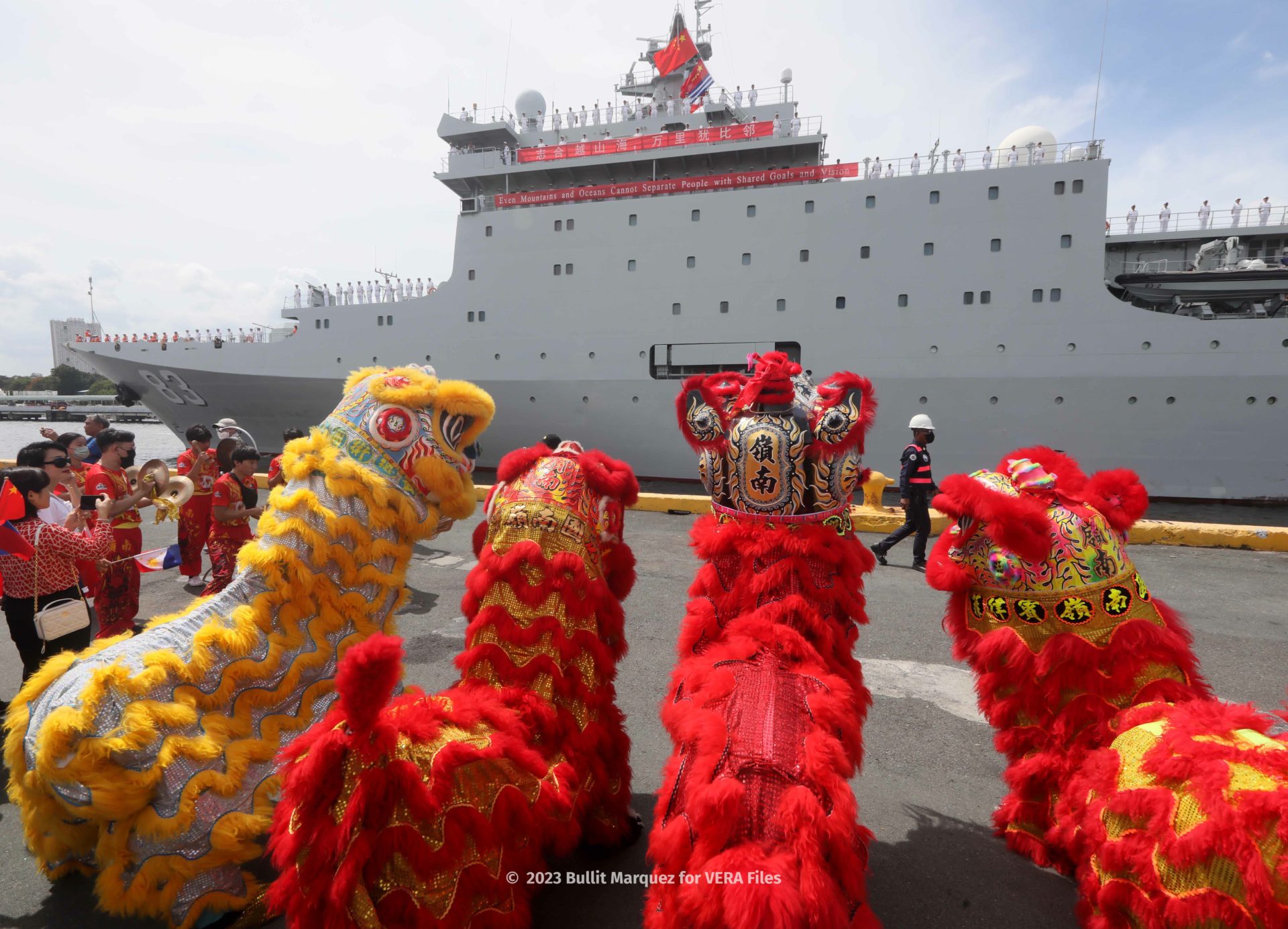 061423 Qi Jiguang Chinese Naval Training Ship 10/10 Photo by Bullit Marquez