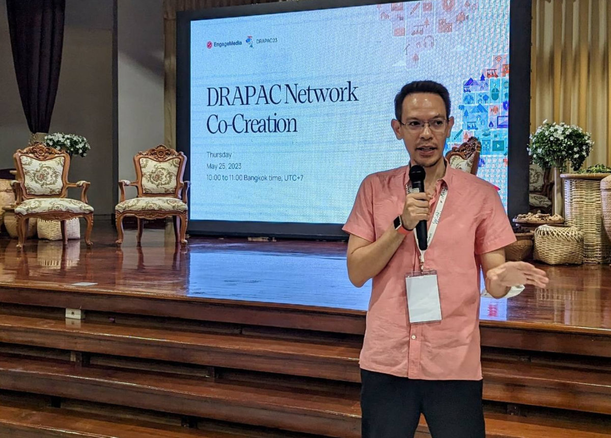 EngageMedia's Digital Rights Asia Pacific (DRAPAC) Assembly in Chiang Mai, Thailand, held from May 22 to 26.