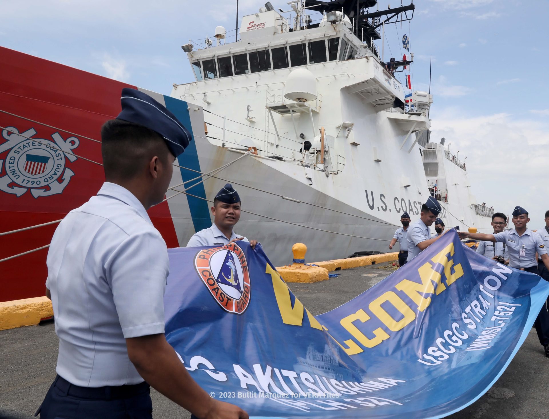 060123 Japan US Coast Guard in PH 9/11 Photo by Bullit Marquez