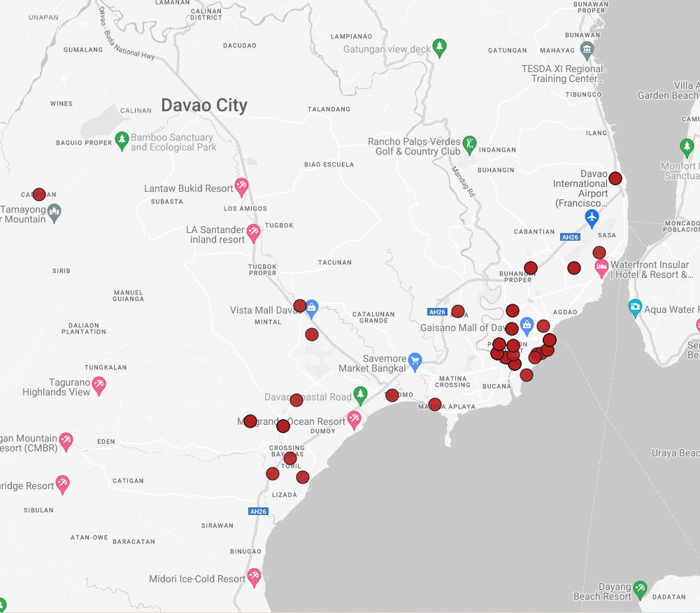 Figure 3. Concentration of Drug-Related Killings in Davao City, July 1, 2022 - June 30, 2023