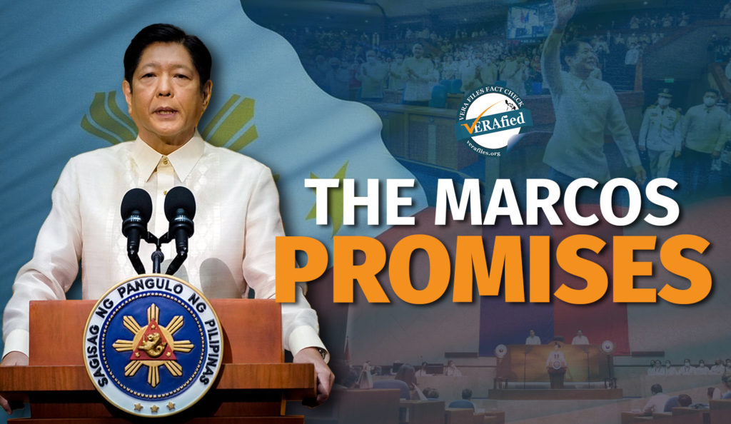 VERA Files tracks the promises President Ferdinand Marcos Jr. made during his State of the Nation Addresses (SONA).