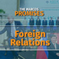 SONA 2022 PROMISE TRACKER: FOREIGN RELATIONS