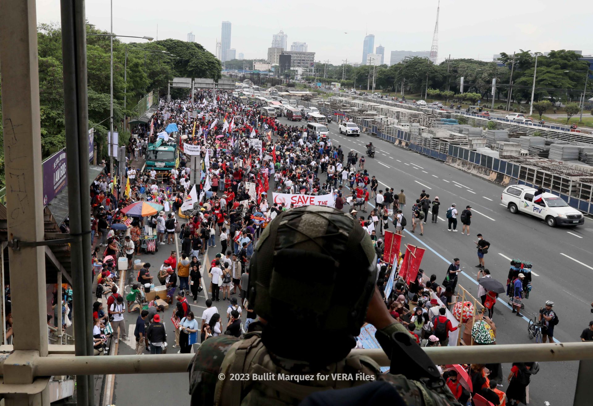 SONA sa kalsada. Photos by Bullit Marquez