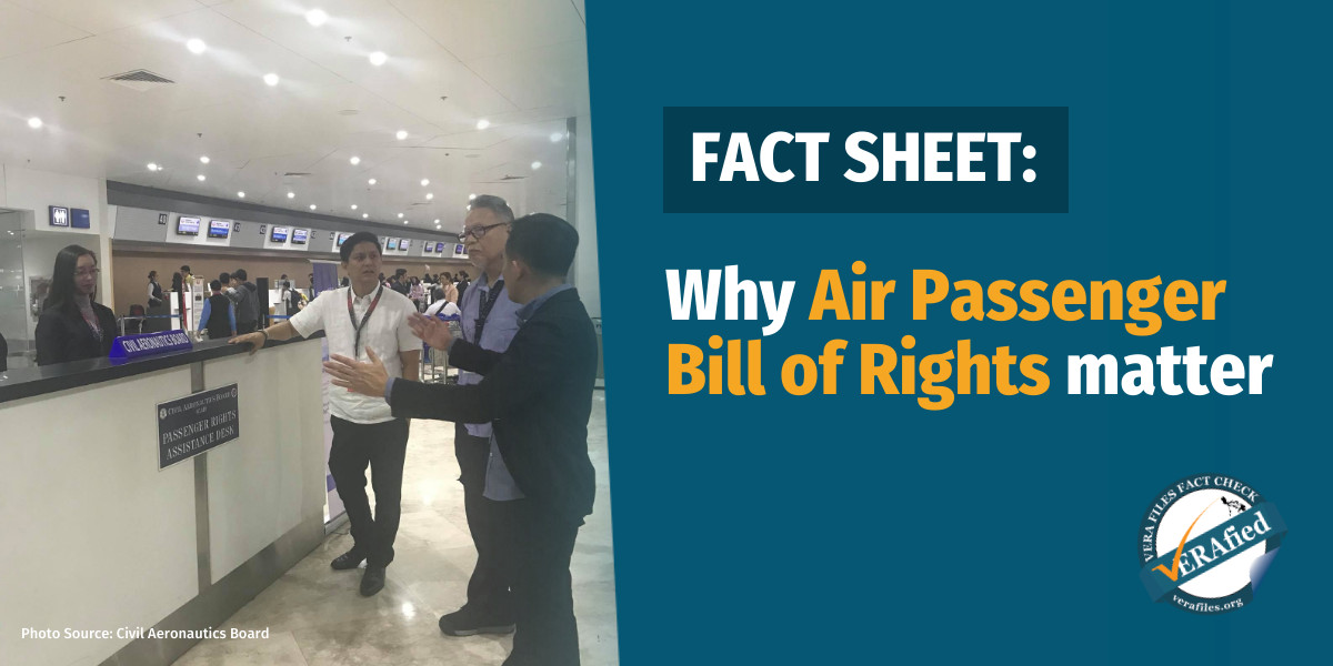 #VERAFIED FACT SHEET: Why Air Passenger Bill of Rights matters