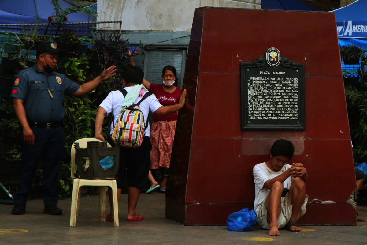 Historical markers: Plaza Miranda