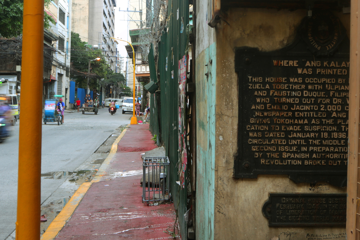 Historical markers: Ang Kalayaan