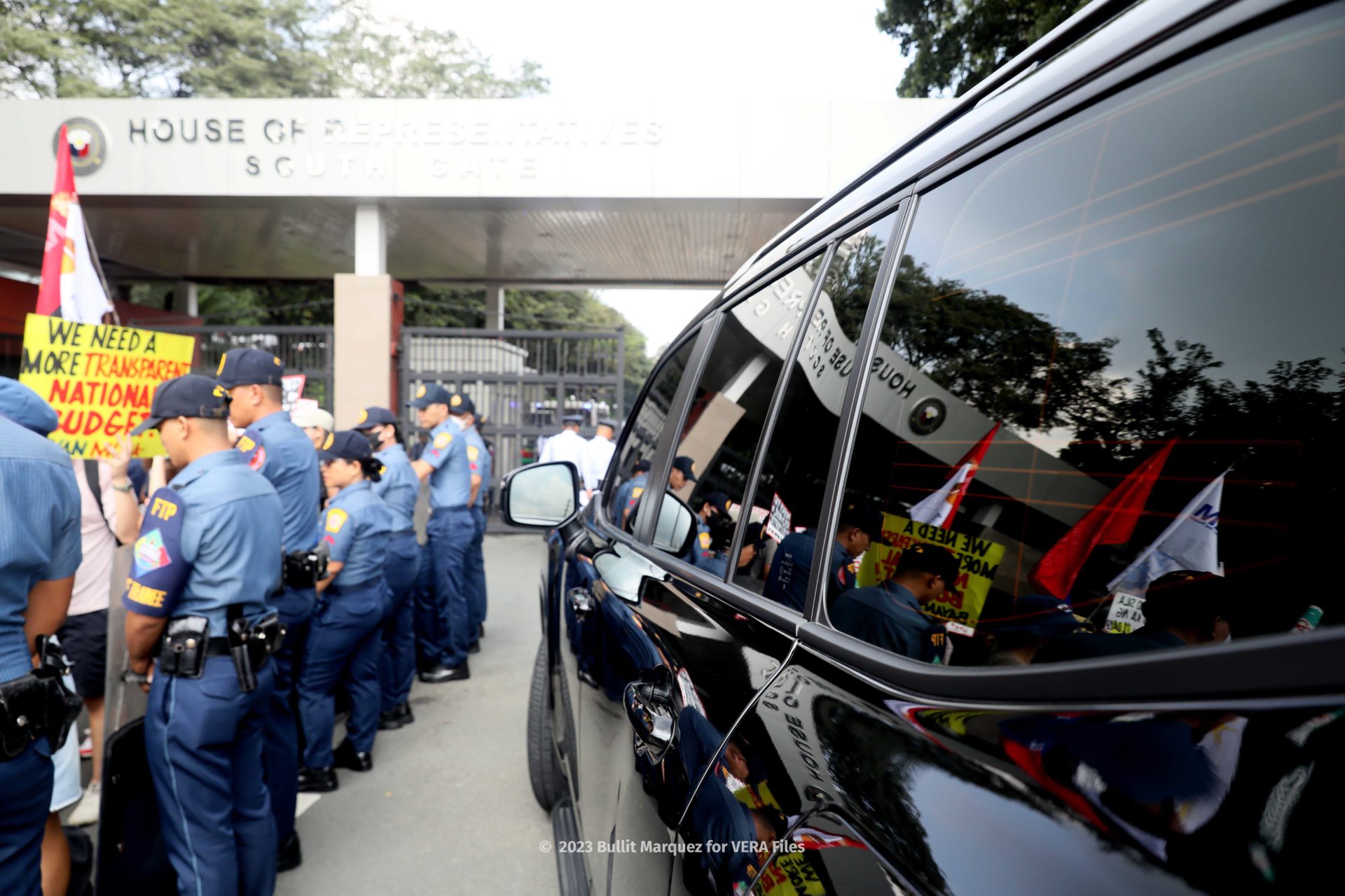 Protesters: Use confidential funds for social services 5/6 Photo by Bullit Marquez for VERA Files