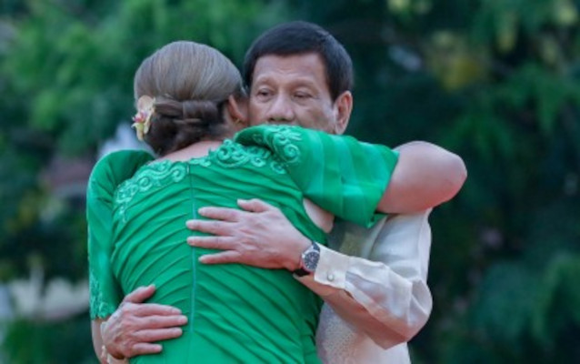 Dutertes. Photo source: PNA