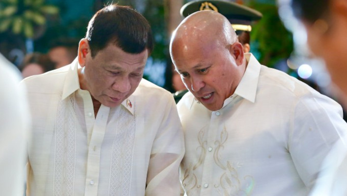 Rodrigo Duterte and Bato Dela Rosa