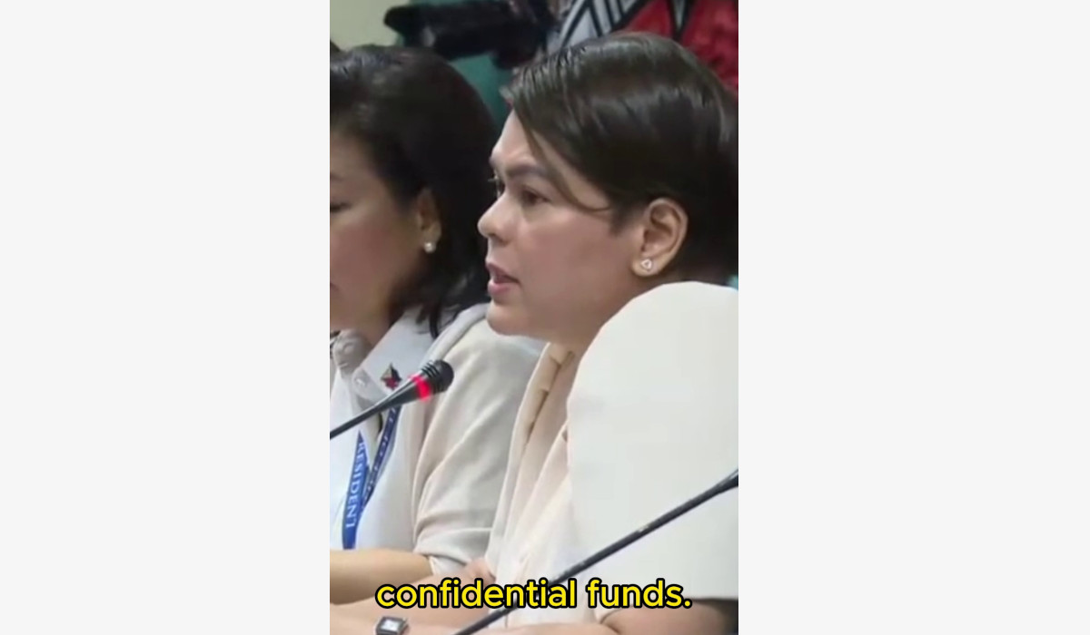 VFFS-Sara Duterte-confidential funds