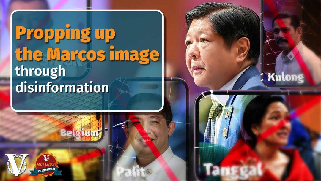 VERA FILES FACT CHECK YEARENDER: From clickbait headlines of videos to patently false claims, the allegations that he fired several errant government officials, withdrew wealth from foreign countries or that the Maharlika Fund will collate national wealth and pay the country’s debts all seemed to prop up President Ferdinand Marcos Jr.'s image.