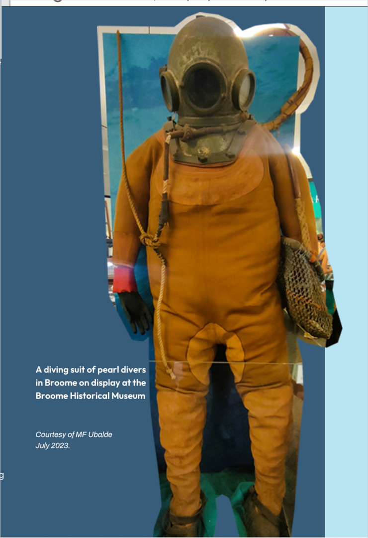 An Early Diving Suit in Broome