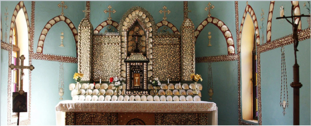Beagle Bay church altar. Source- www.westernaustalia.com