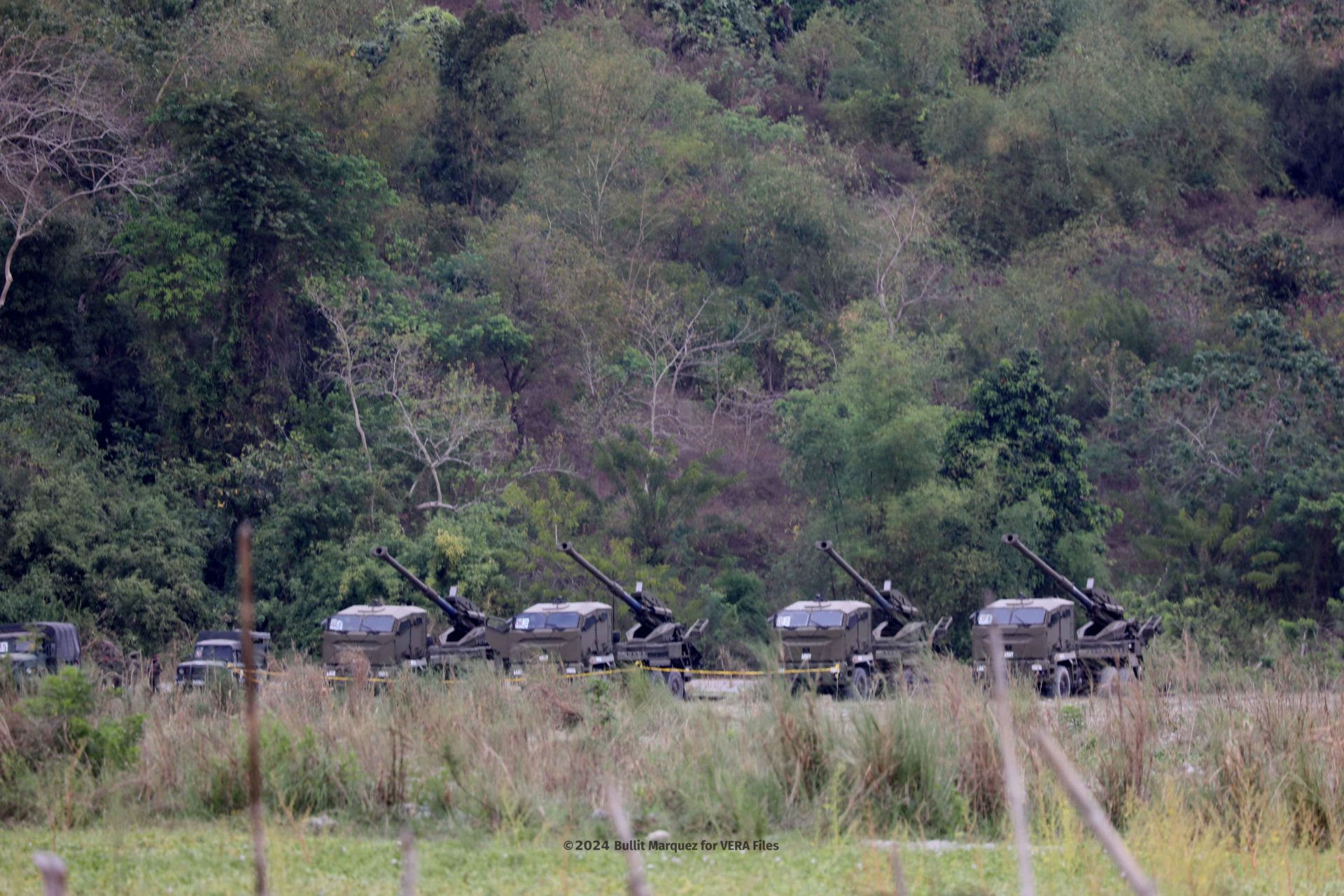 The Philippine Army shows off its territorial defense capability 1/8 Photo by Bullit Marquez for VERA Files
