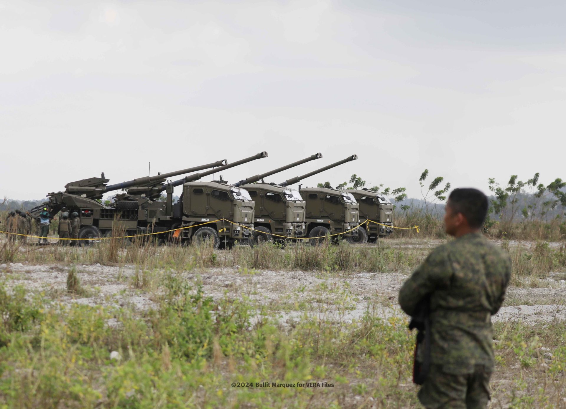The Philippine Army shows off its territorial defense capability 2/8 Photo by Bullit Marquez for VERA Files