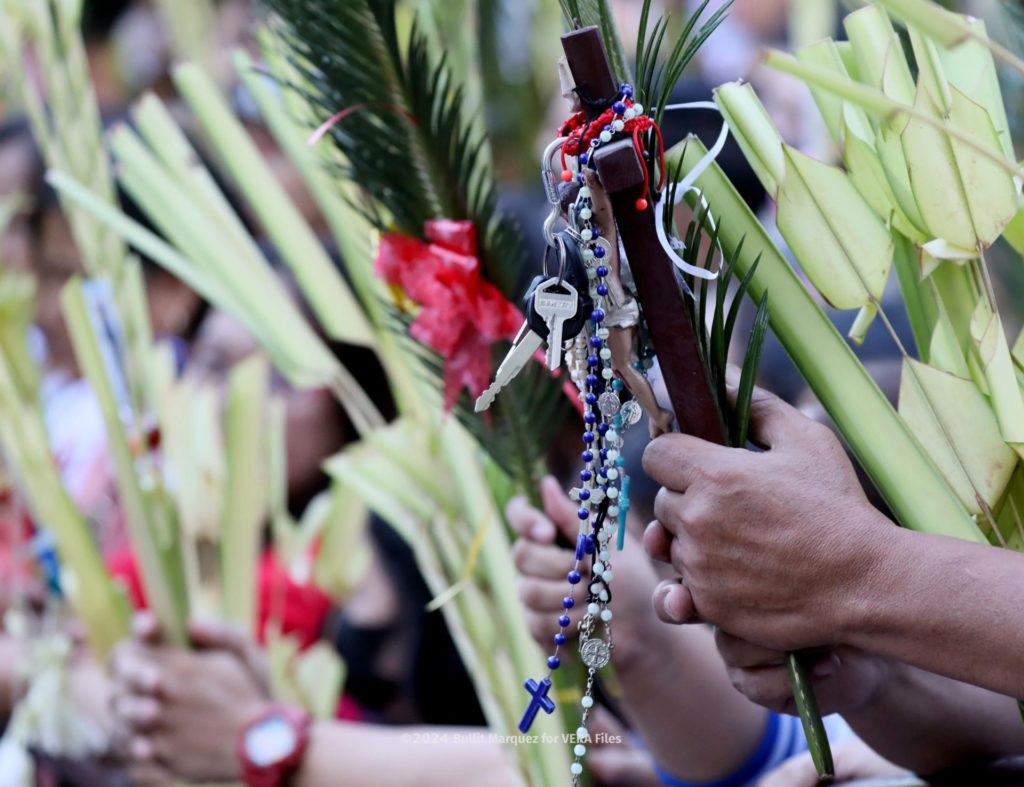 Colorful Palm Sunday marks the concluding week of Lent 15/18 Photo by Bullit Marquez for VERA Files
