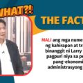 VERA Files FACT CHECK - THE FACTS: Mali ang mga numero sa antas ng kahirapan at trabaho na binanggit ni Larry Gadon sa pagpuri niya sa polisiyang pang-ekonomiya ng administrasyong Marcos.