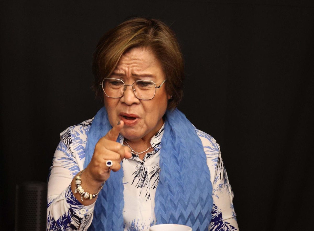 De Lima: ‘Hindi ako takot kay Duterte; duwag siya’