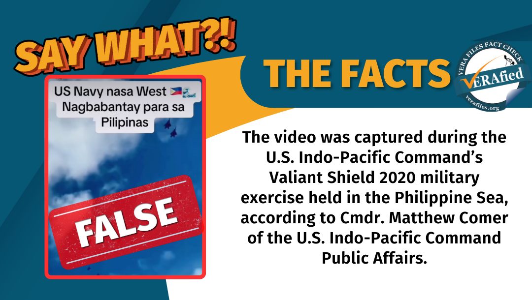 FACT CHECK: Video does NOT show U.S. Navy guarding West PH Sea