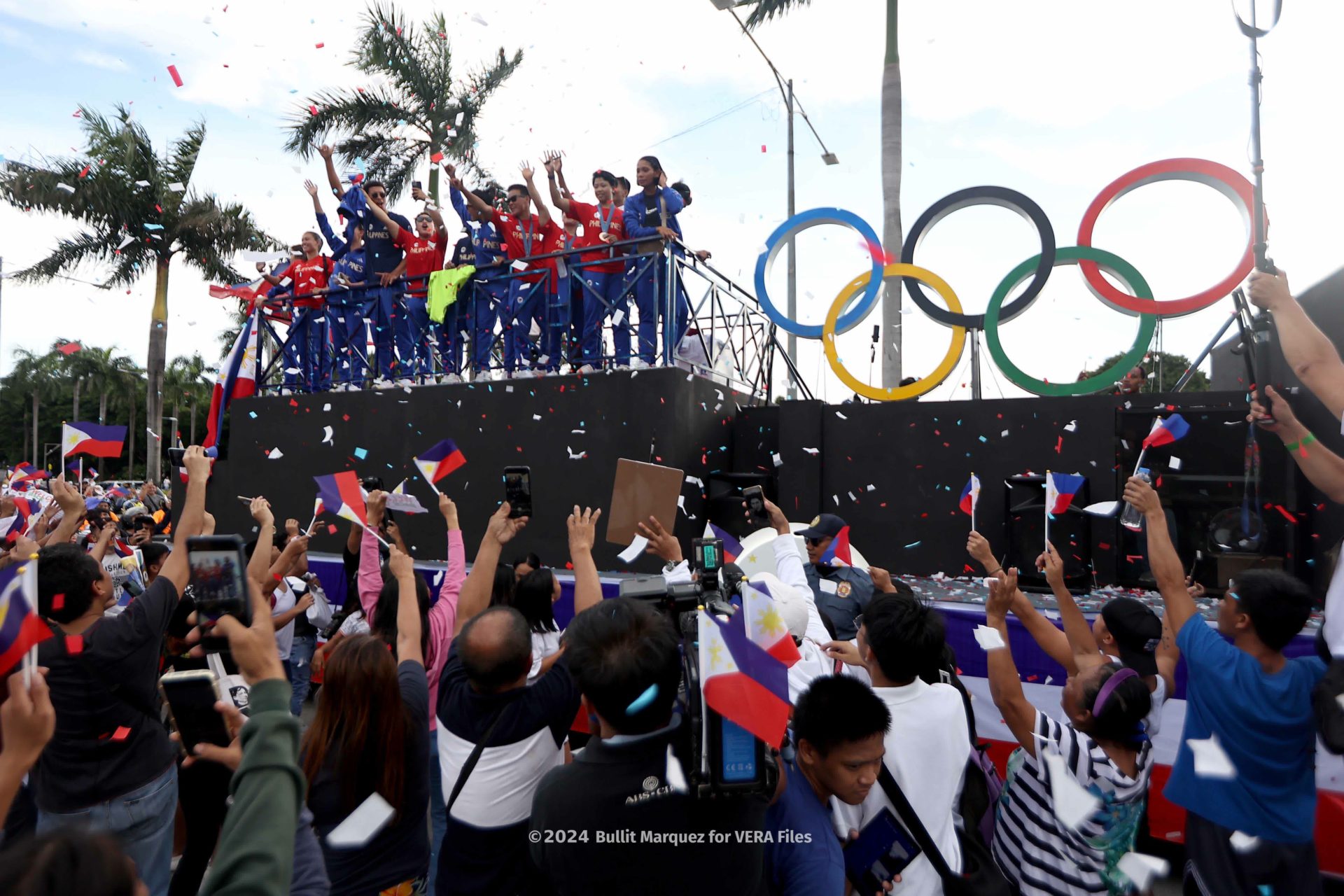 11/18 Heroes’ welcome for Olympians Photo by Bullit Marquez