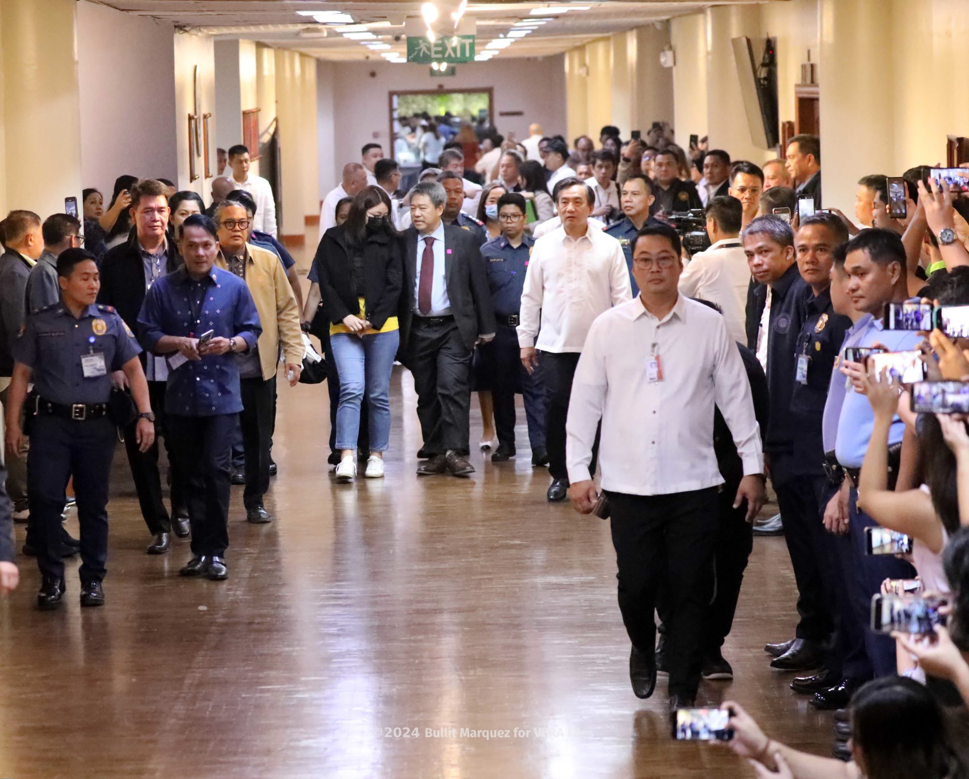 Alice Guo back at the Senate 1/9 Photo by Bullit Marquez