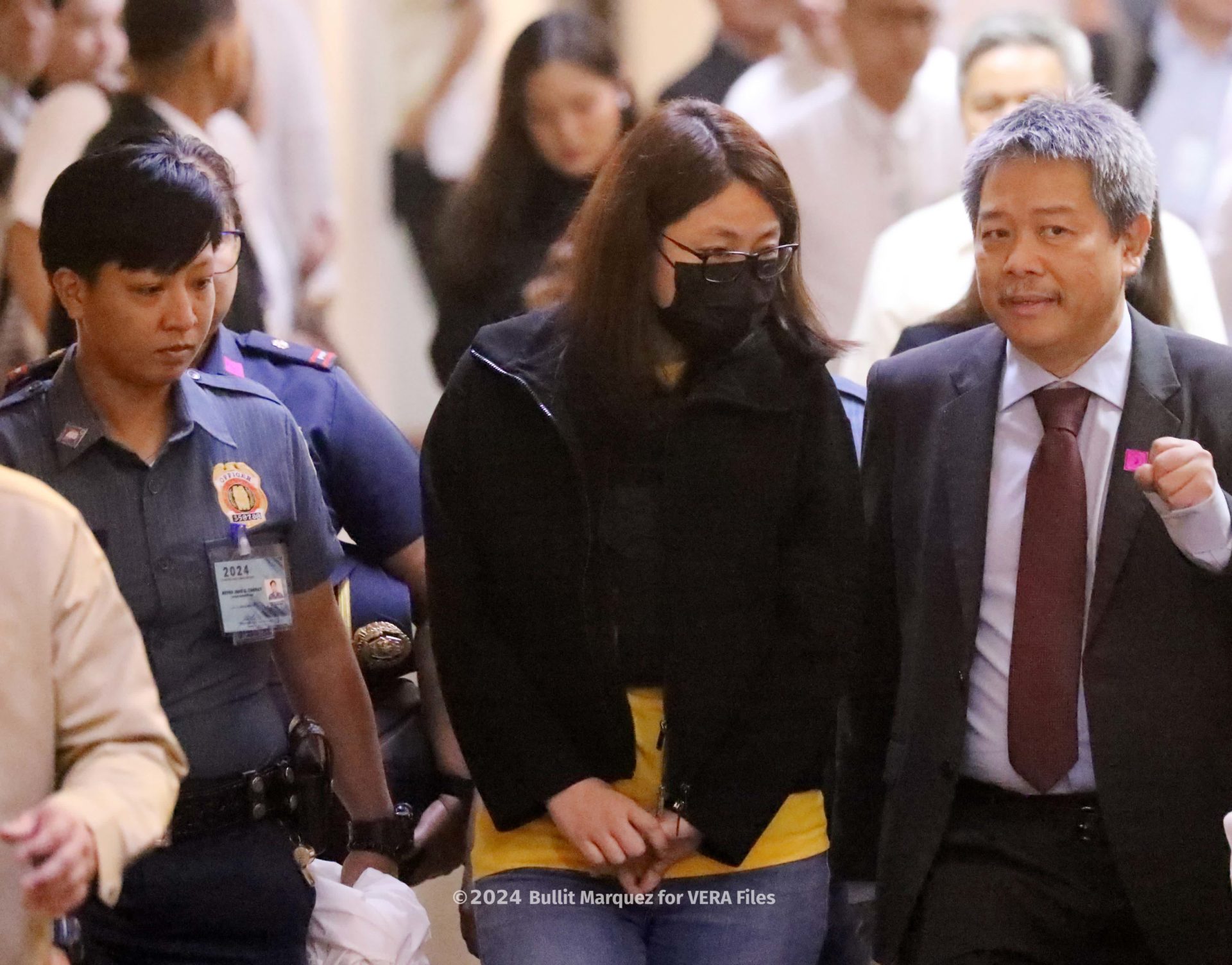 Alice Guo back at the Senate 2/9 Photo by Bullit Marquez