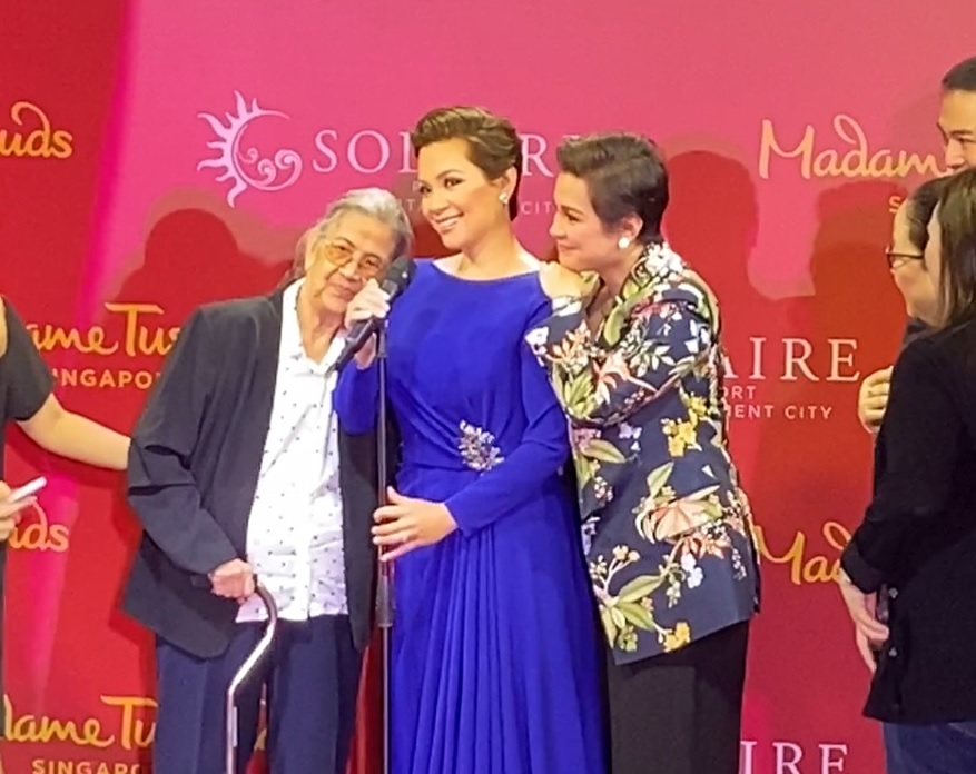 Gawad CCP awardee Lea Salonga in Madam Tussauds museum