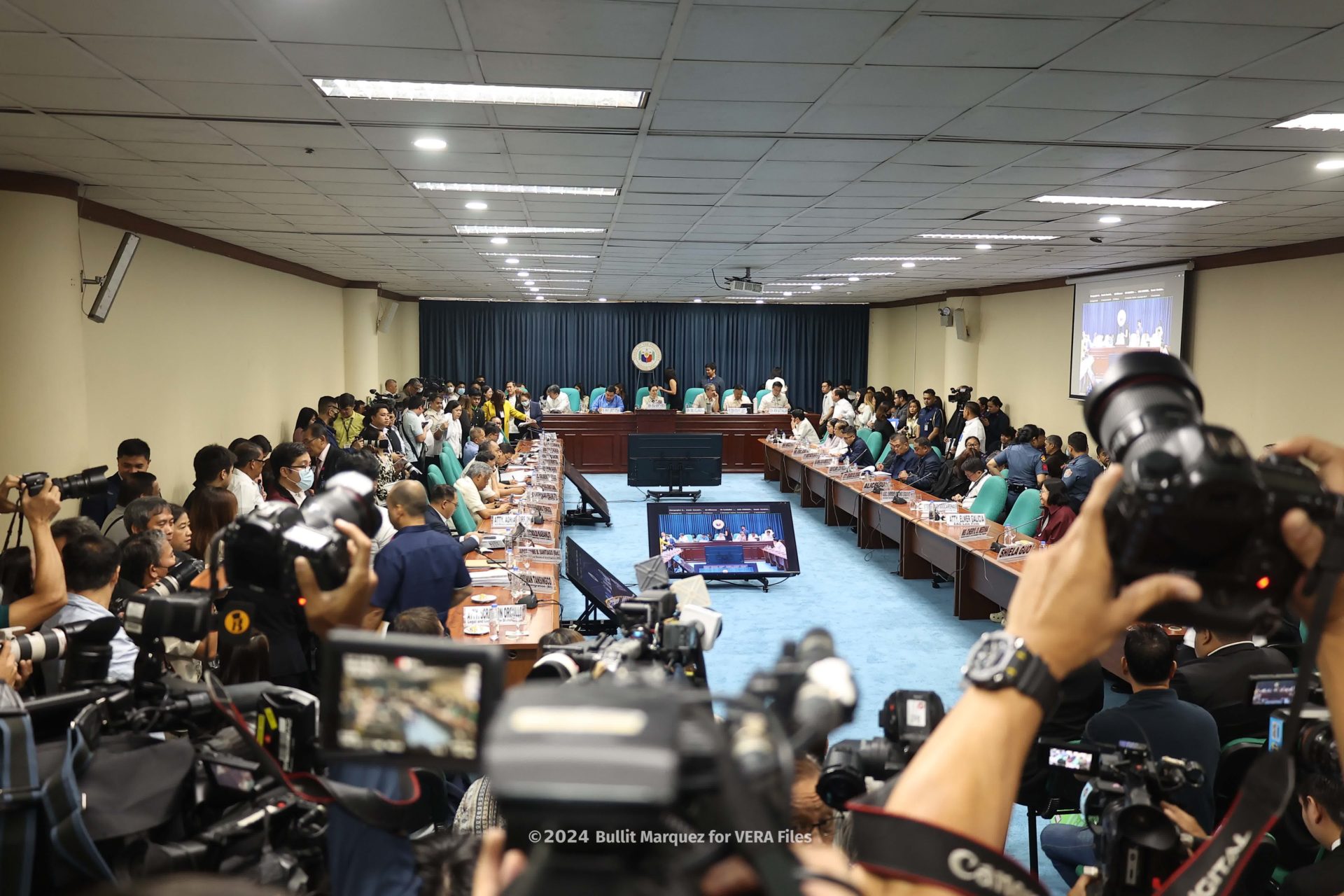 Alice Guo back at the Senate 9/9 Photo by Bullit Marquez