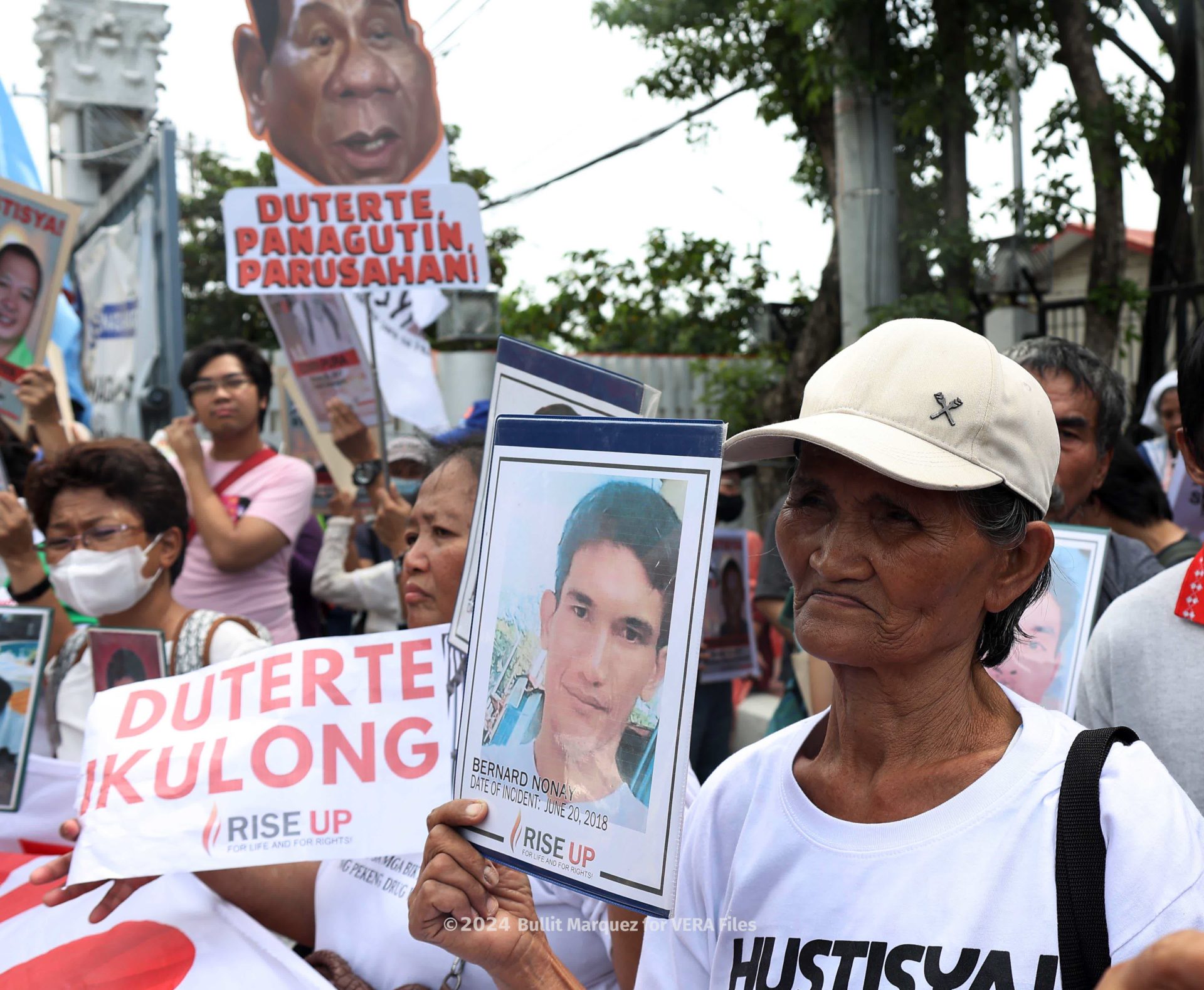 Rallyists demand accountability for the EJKs.