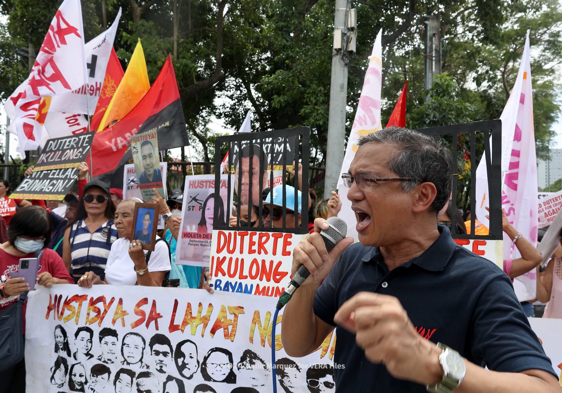 Rallyists demand accountability for the EJKs.