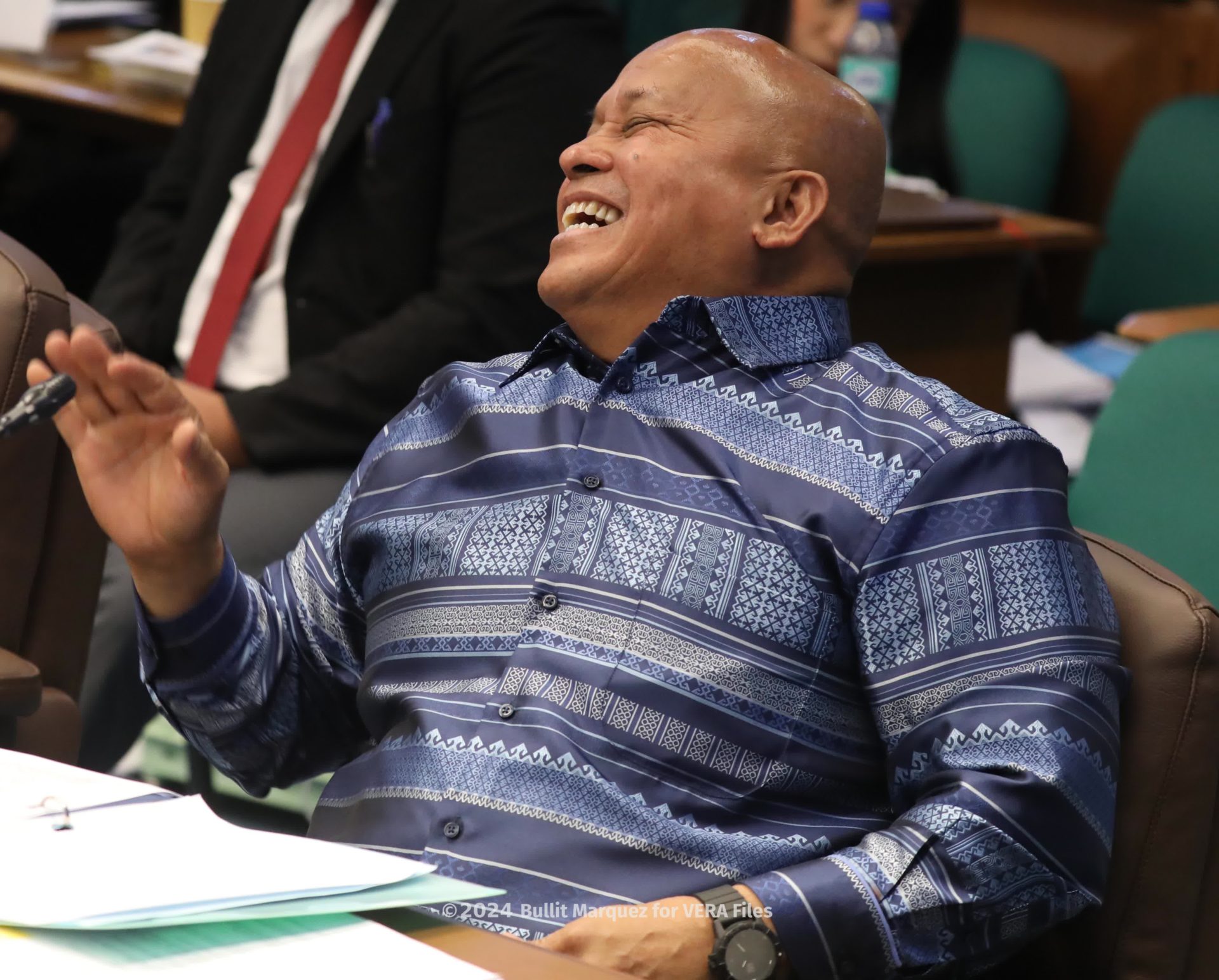 Sen. Roland "Bato" de la Rosa. Photo by Bullit Marquez