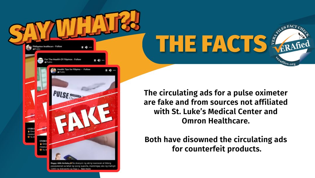 FACT CHECK: Ads for ‘St. Luke’s’ pulse oximeter are FAKE