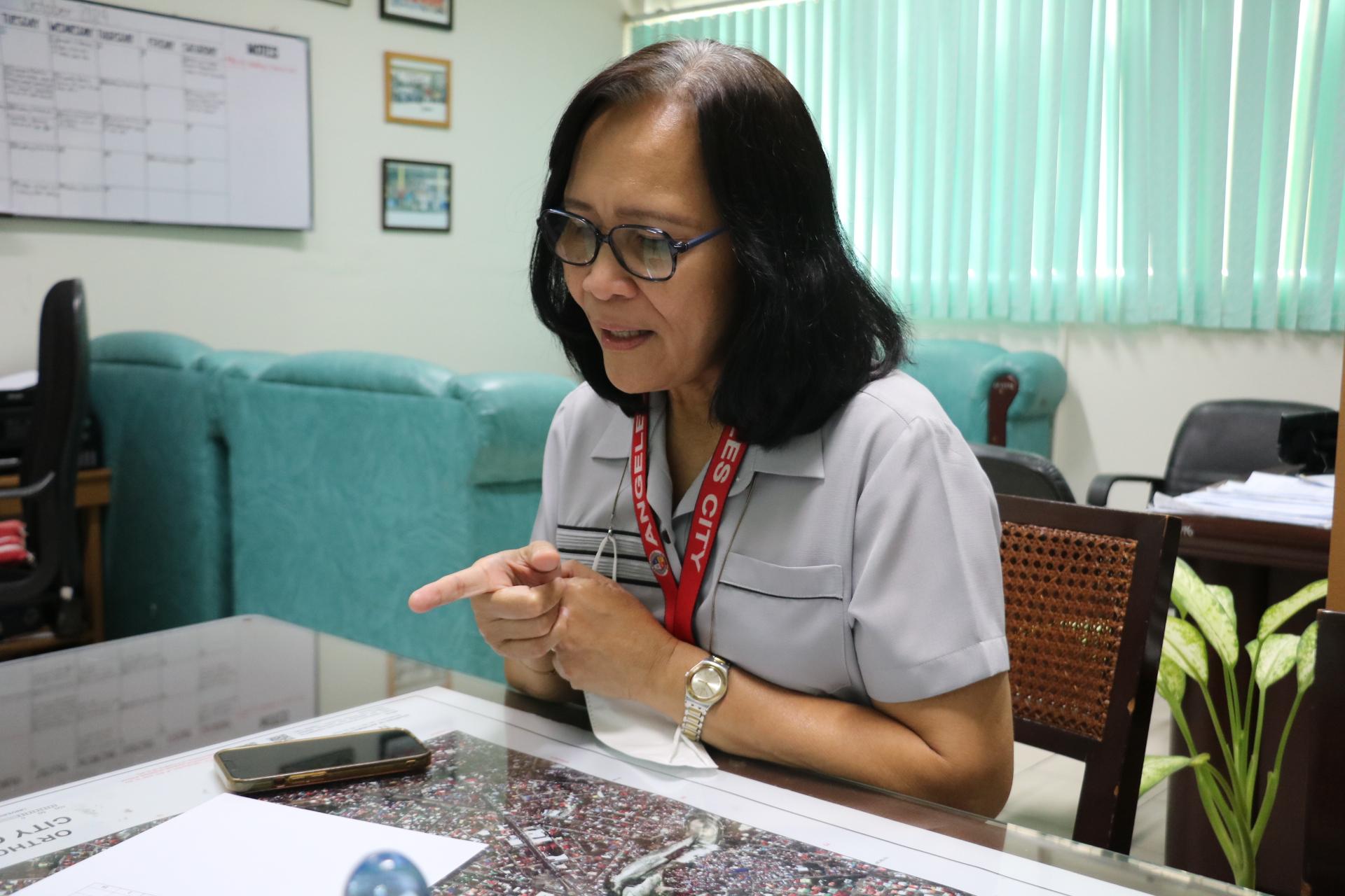 Engineer Nilda Quito of Angeles City Planning and Development Office