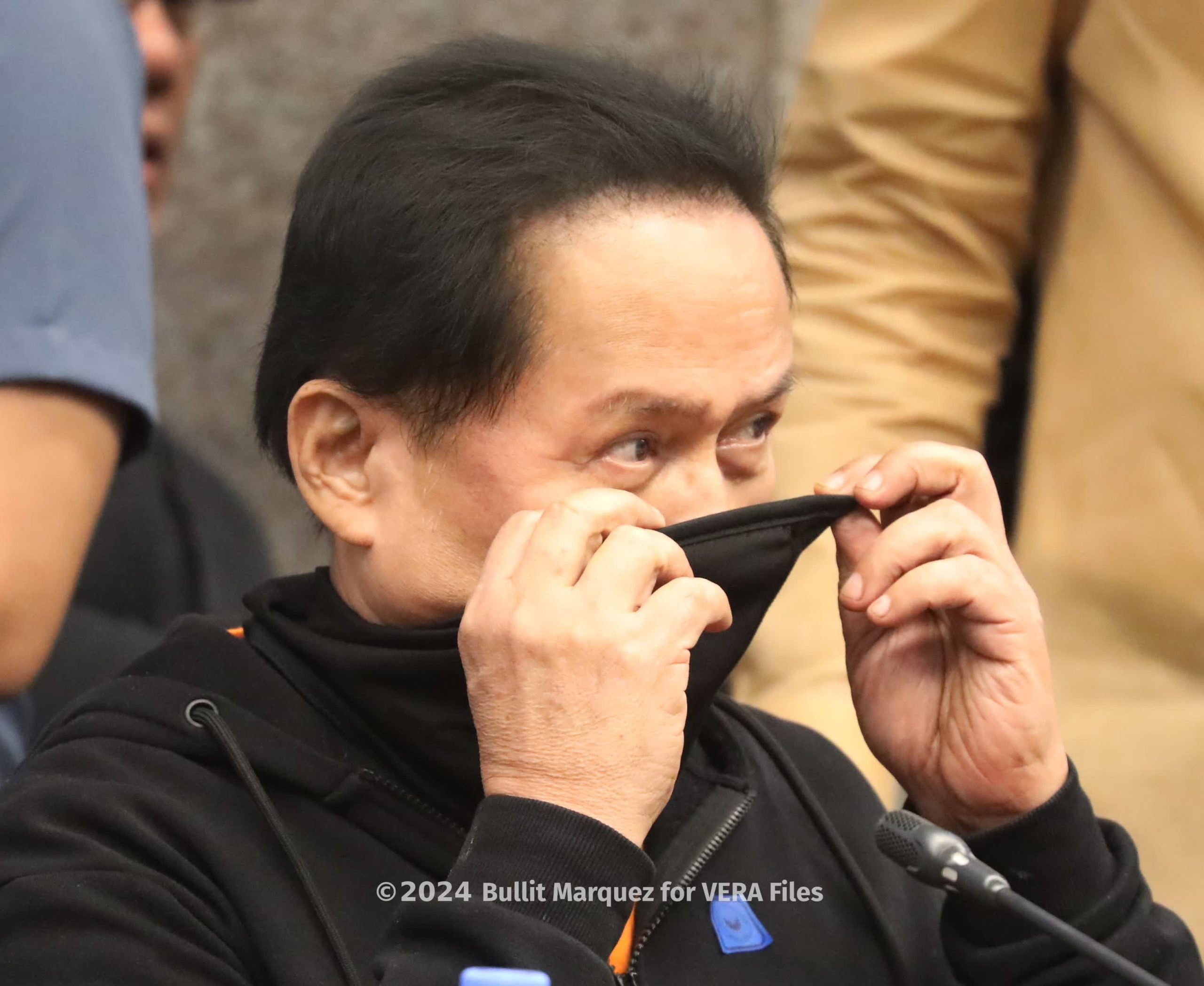 Apollo Quiboloy, leader of Kingdom of Jesus Christ (KOJC), unrepentant and unashamed. 3/12 Photo by Bullit Marquez