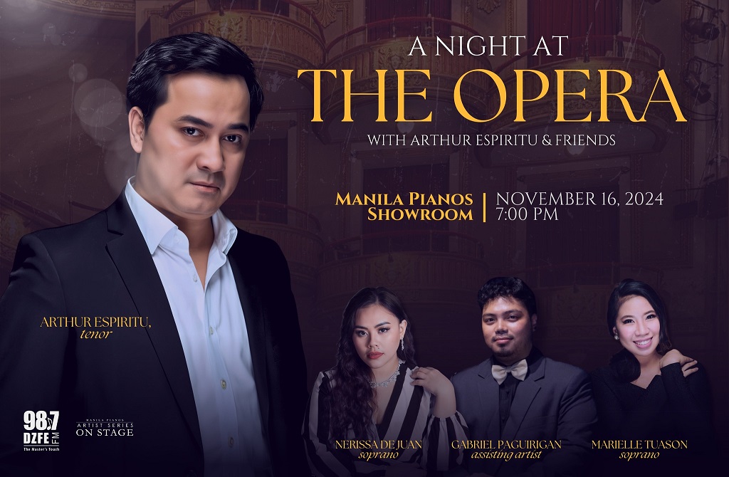 Pre-Christmas shows of Cecile Licad and Arthur Espiritu